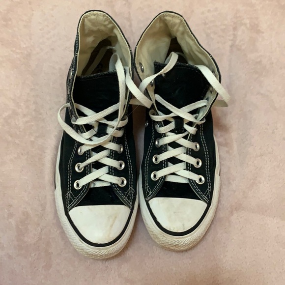 Converse Shoes - Black Chuck-Taylor’s; Women’s Size 8.5